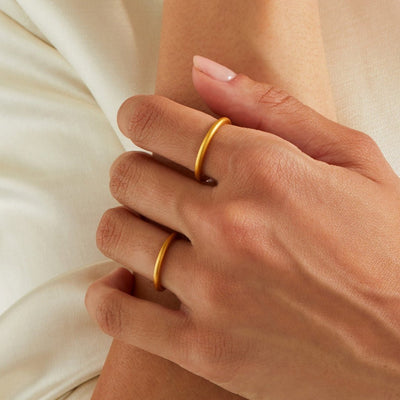 Stacker Ring - Gold 24k