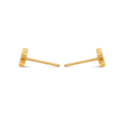 Star Stud Earrings - Gold 24k