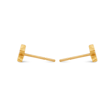 Star Stud Earrings - Gold 18k