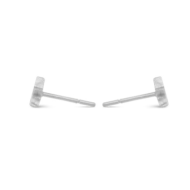 Star Stud Earrings - Silver