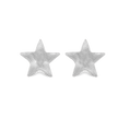 Star Stud Earrings - Silver