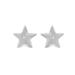 Star Stud Earrings - Silver