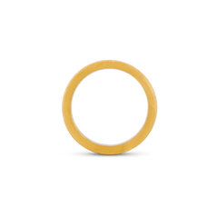 Statement Wide Flat Ring - Gold 24k