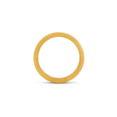 Statement Wide Flat Ring - Gold 18k