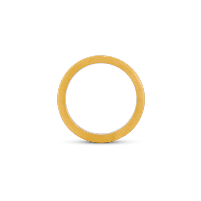 Statement Wide Flat Ring - Gold 24k