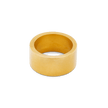 Statement Wide Flat Ring - Gold 18k