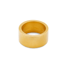 Statement wide flat ring