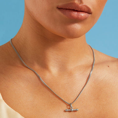 T-Bar Pendant - Silver