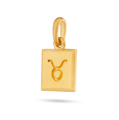 Taurus Zodiac Pendant - Gold 24k