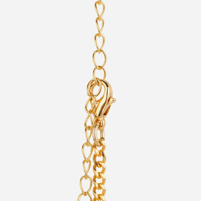Textured Snake Chain Necklace
