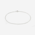 Trace chain bracelet