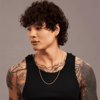 Trio Bead Stud Earrings - Gold 24k