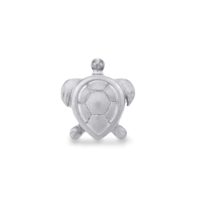 Turtle Charm - Platinum