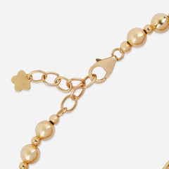 Twin Leopard Bead Chain Bracelet