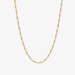 Twisted chain necklace