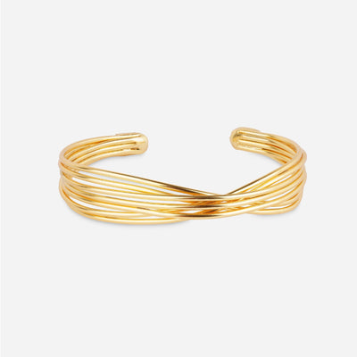 Twisted Multi Wire Adjustable Cuff