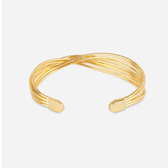 Twisted Multi Wire Adjustable Cuff