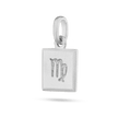 Virgo Zodiac Pendant - Silver