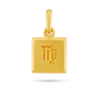 Virgo Zodiac Pendant - Gold 24k