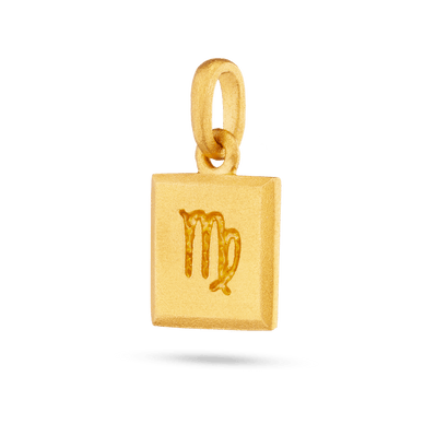 Virgo Zodiac Pendant - Gold 24k