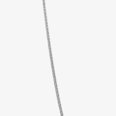 Wheat Chain Necklace - Platinum