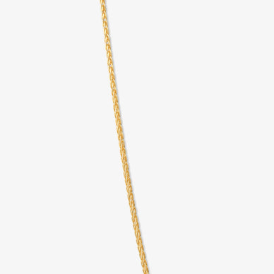 Wheat Chain Necklace - Gold 18k
