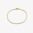 Wheat Chain Bracelet - Gold 18k
