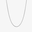 Wheat Chain Necklace - Platinum