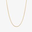 Wheat Chain Necklace - Gold 18k