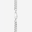 Wide Filed Curb Chain Bracelet