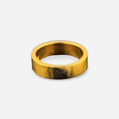 Wide Flat Band Ring