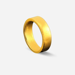 Wide Flat Band Ring