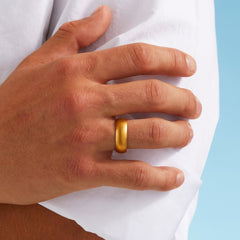 Wide Ring - Gold 24k