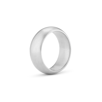 Wide Ring - Platinum