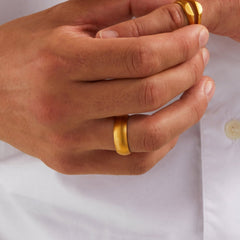 Wide Ring - Gold 24k