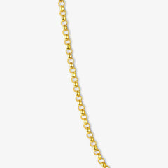 Wide Rolo Chain Bracelet - Gold 24k