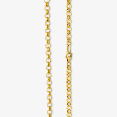 Wide Rolo Chain Bracelet - Gold 24k