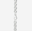 Wide Round Belcher Chain Bracelet