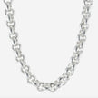 Wide Round Belcher Chain Necklace