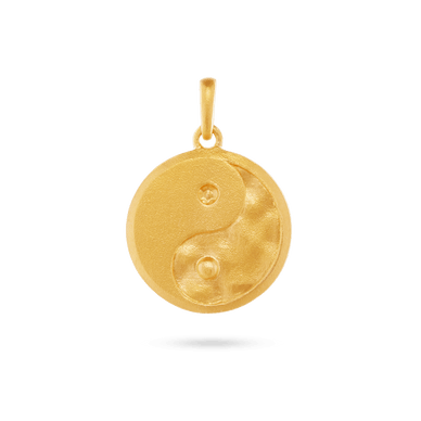 Yin Yang Pendant - Gold 14k