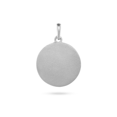 Yin Yang Pendant - Platinum