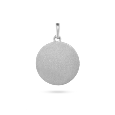 Yin Yang Pendant - Platinum