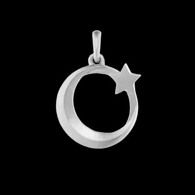 Moon And Star Pendant