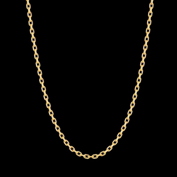 Diamond Cut Cable Chain Necklace