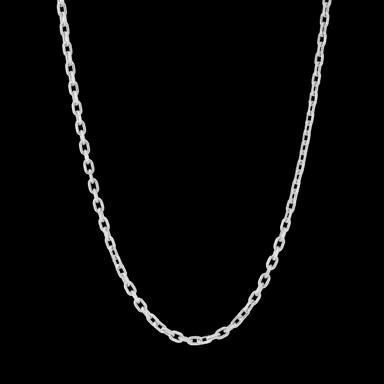 Diamond Cut Cable Chain Necklace