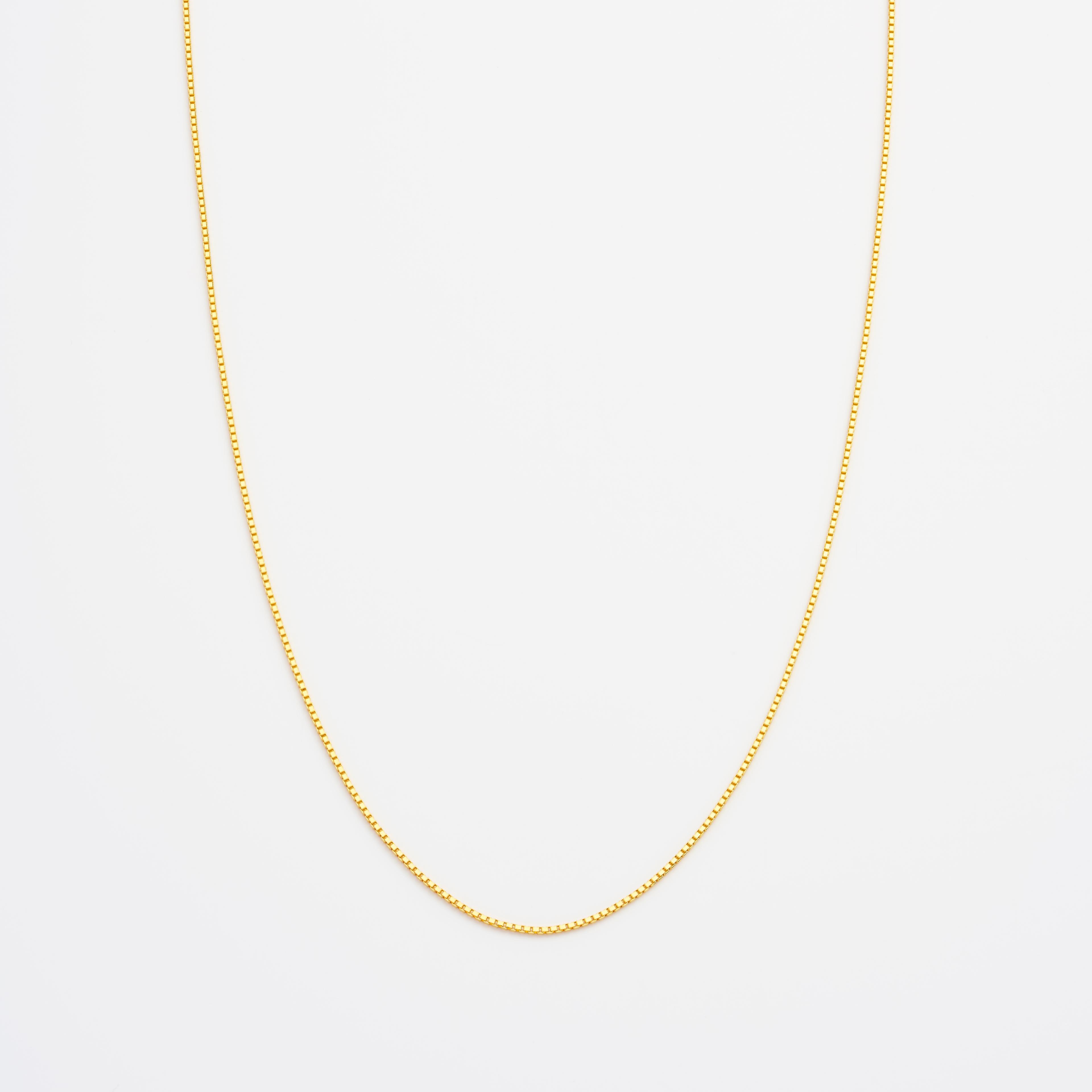 Shop Gold Necklace Chains Box Chain Necklace