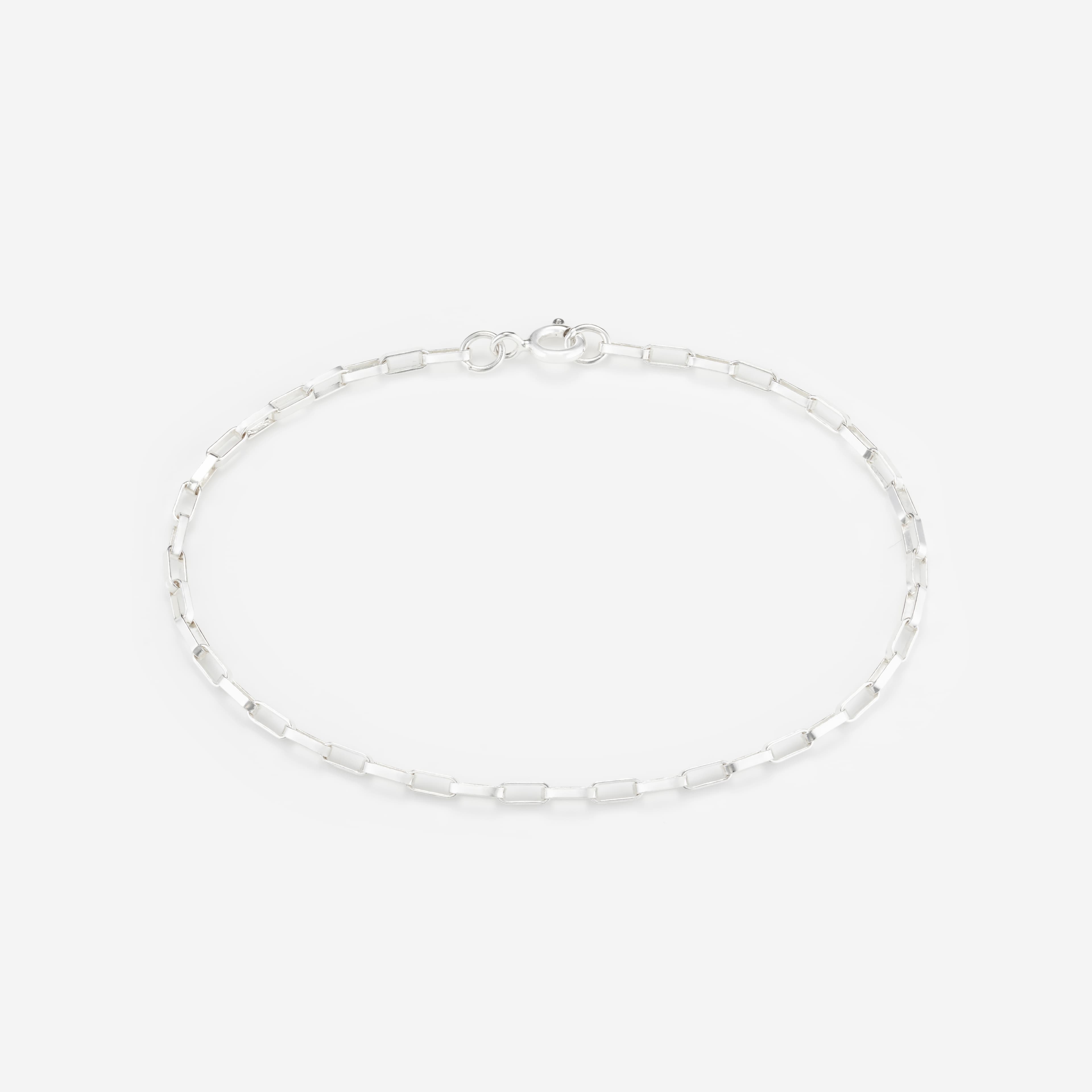 Shop Silver Bracelet Chains Raindrop Chain Bracelet