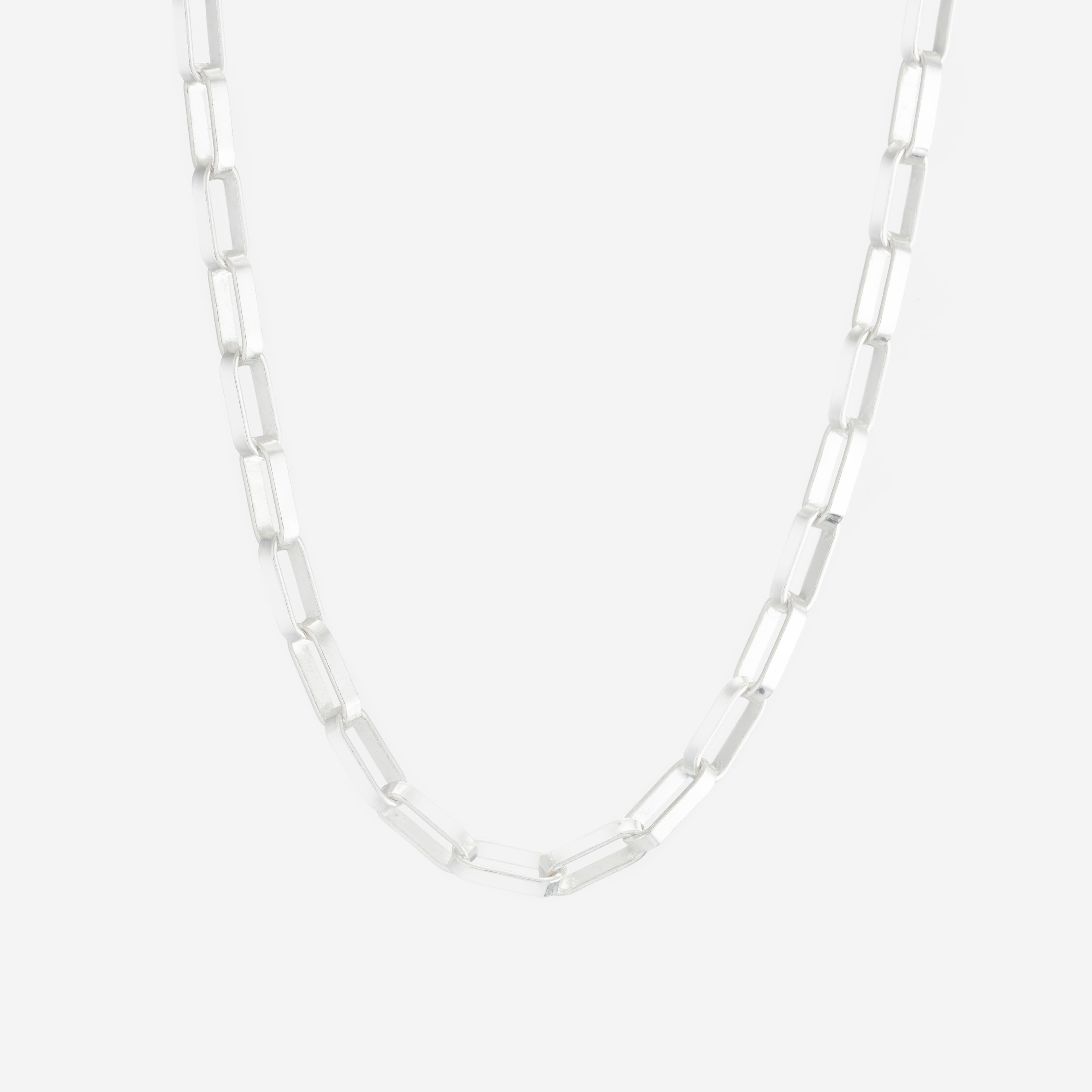 Shop Silver Necklace Chains Raindrop Chain Necklace