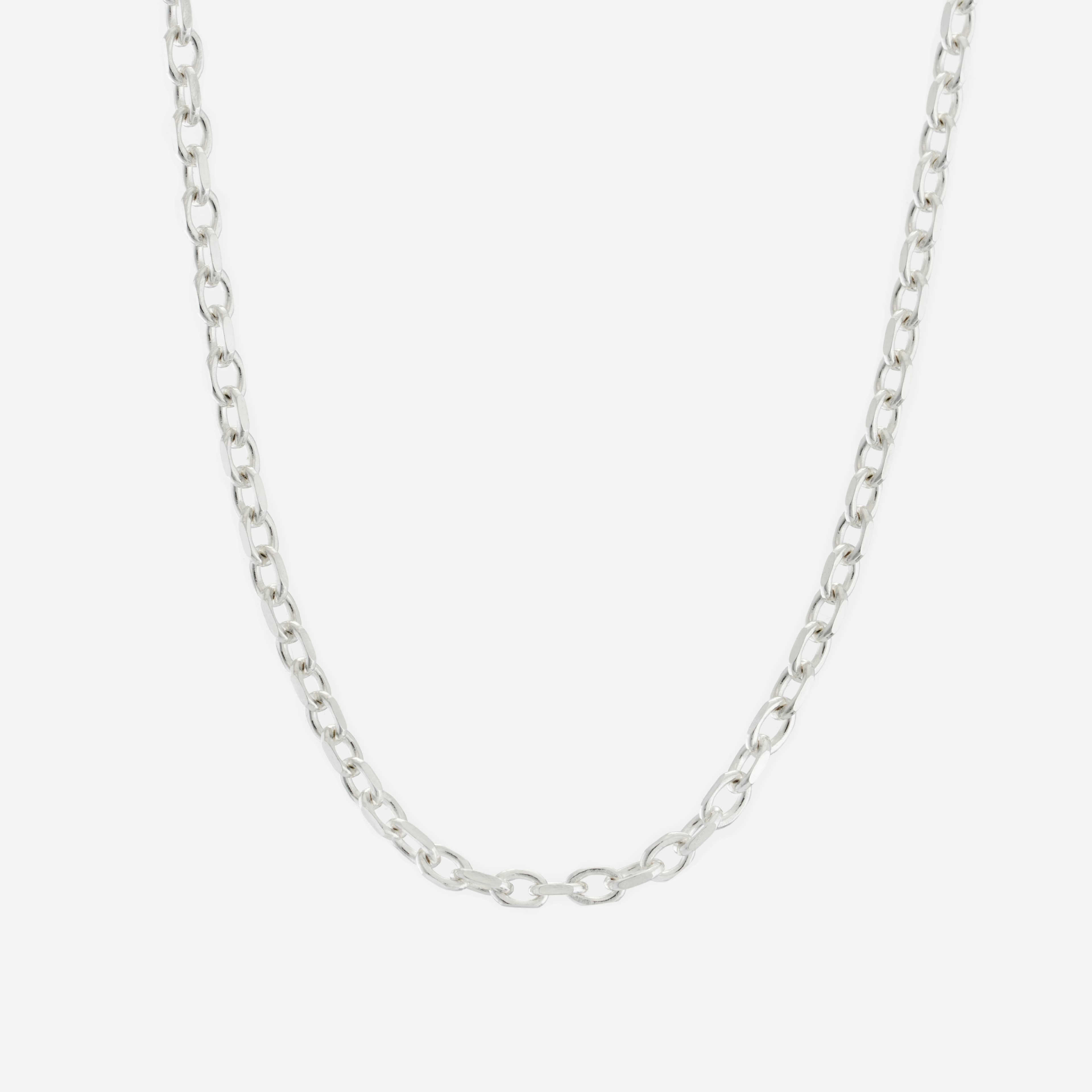 Shop Silver Necklace Chains Trace Chain Necklace