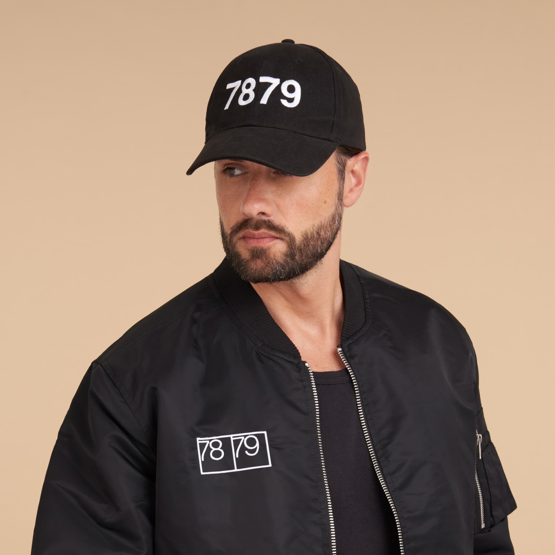 Shop Apparel Merchandise Number Baseball Cap Black